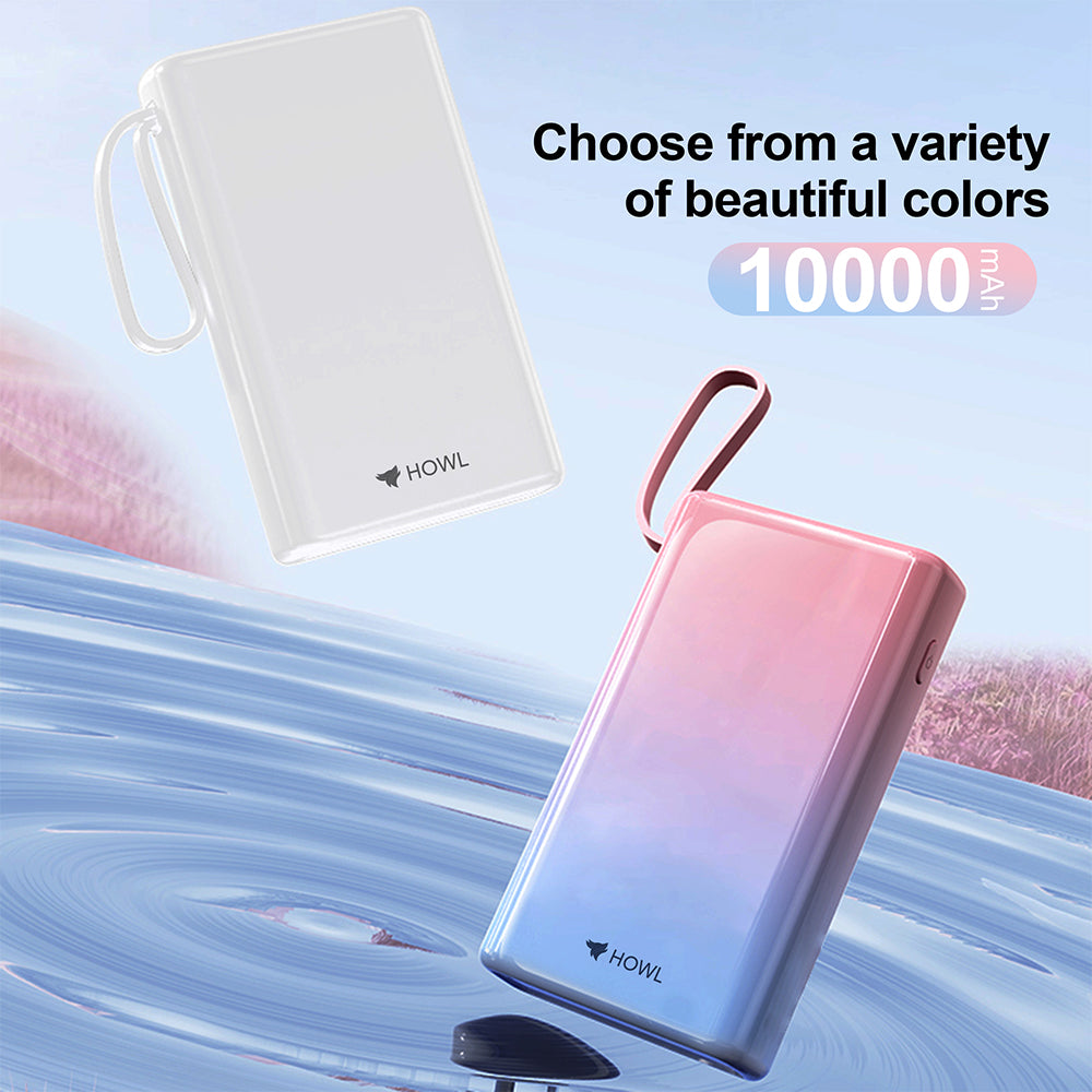 Trio Power Bank 10000 mAH 22.5 W PD - 3 Cable (HW - 210)