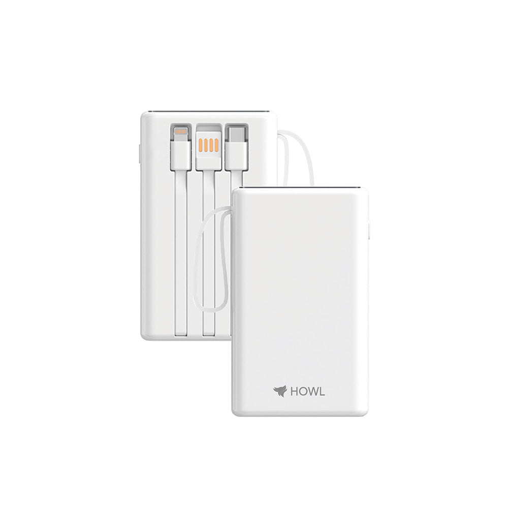 Trio Power Bank 10000 mAH 22.5 W PD - 3 Cable (HW - 210)