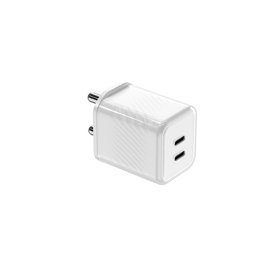 35W PD Charger Dual Type C GAN (HW - 12)