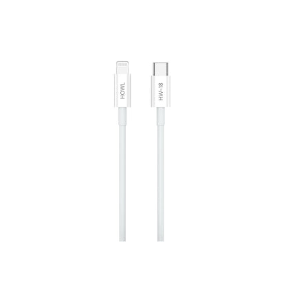 30W TYPE C to Lightning MFI Cable (HW - 18)