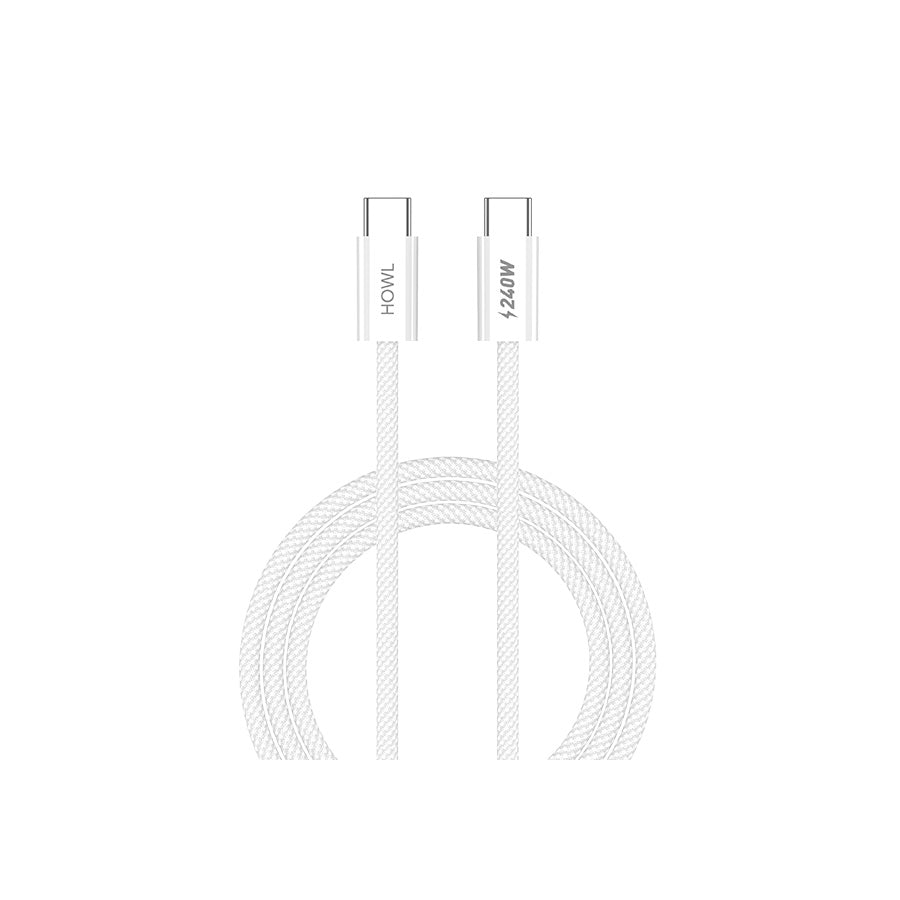 240W TYPE C to TYPE C Cable Braided (HW - 21)