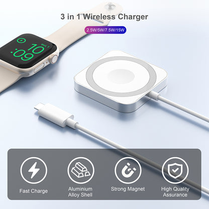 15 W Mini Wireless Charger (HW - 44)