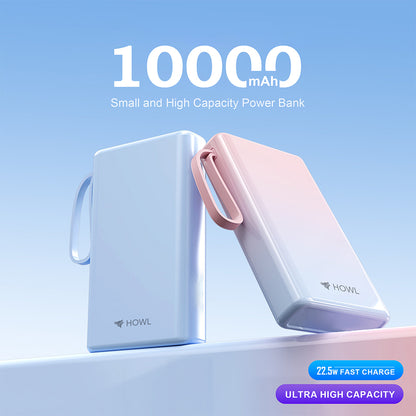 Trio Power Bank 10000 mAH 22.5 W PD - 3 Cable (HW - 210)